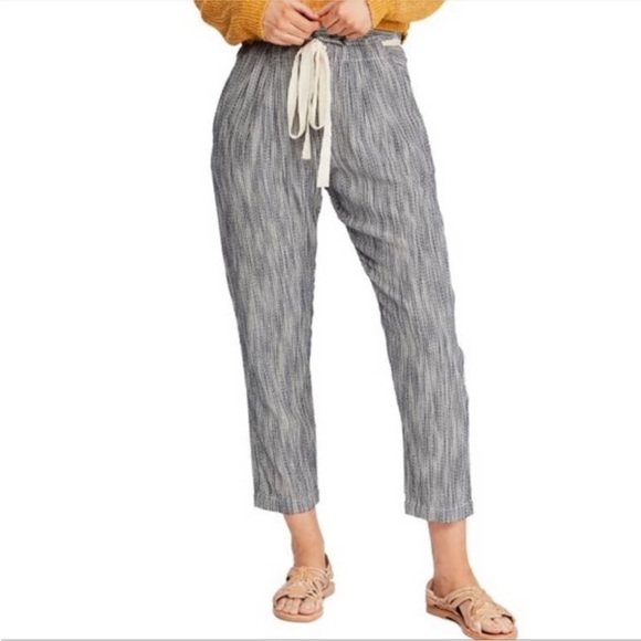 Free People Light at Sunrise Tie Crop Pants - Picture 8 of 8